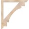 Ekena Millwork Merced Slat Smooth Bracket, Douglas Fir, 3 1/2"W x 44"D x 48"H BKT04X44X48MRC06SDF - alternate 3